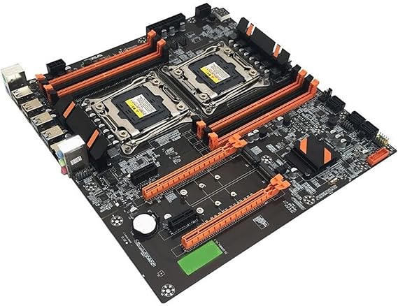 Computer Motherboards Computer Motherboard X99 Dual Server Computer Motherboard LGA2011-3 CPU DDR4 Memory Game Mainboard