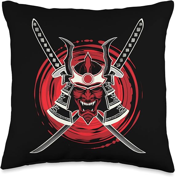 Bushido Code Samurai Japan Gift Throw Pillow