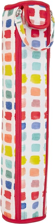 Prym Knitting Needle Case, Rainbow Specks