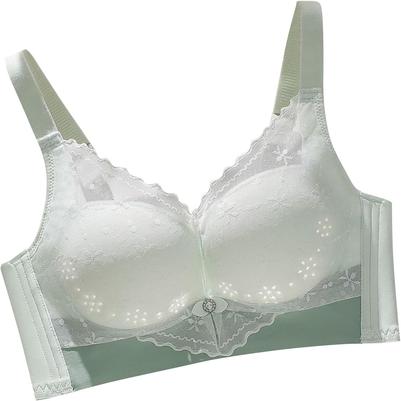 Seamless Wirefree Bras for Women No Underwire Push Up Bras with Support and Lift Comfortable Daily Wear Bra