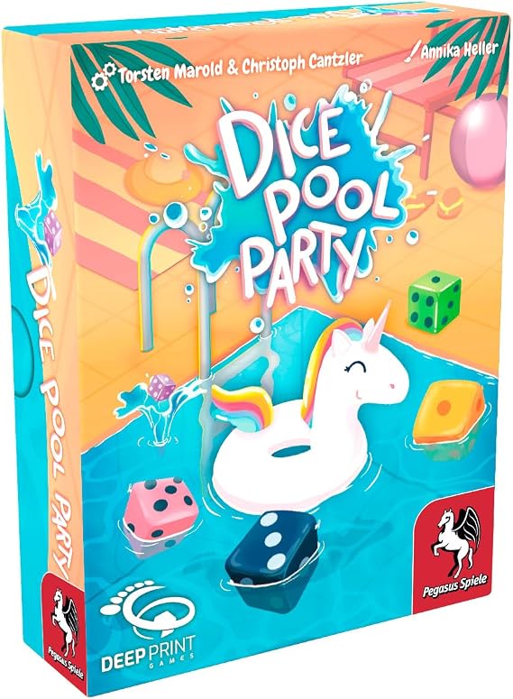 Dice Pool Party Board Game