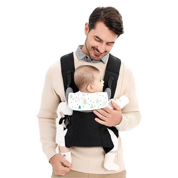 Hands Free Baby Carrier Newborn to Toddler Easy Wearing Front Facing