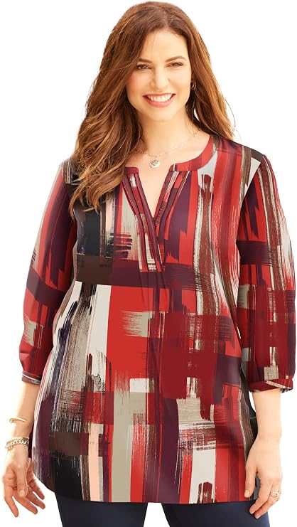 Catherines Muse Pintuck Tunic