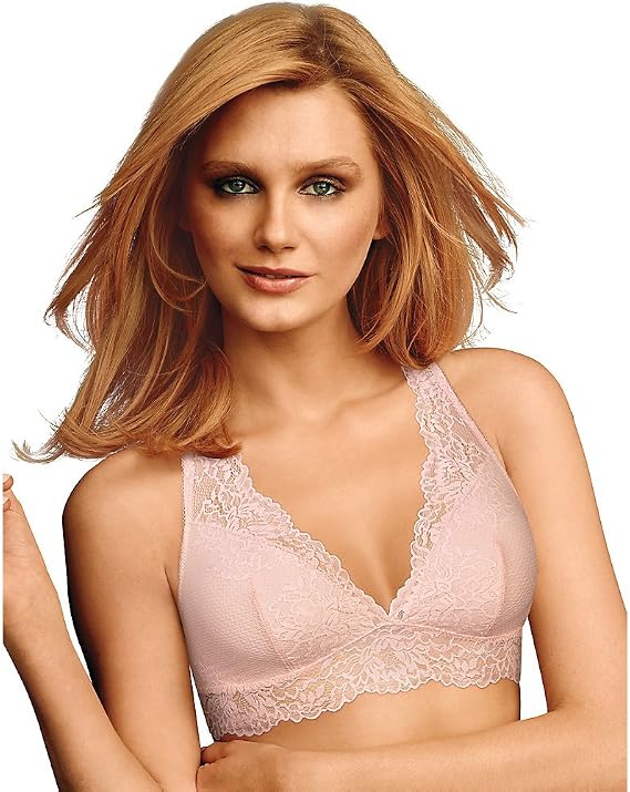 Maidenform Women's Lace Racerback Bralette DM1126