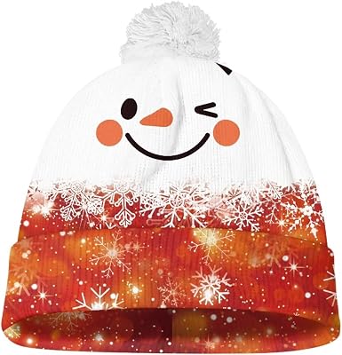 Beanies for Toddler Boys Girls Kids Thick Knitted Pom Beanie Hat