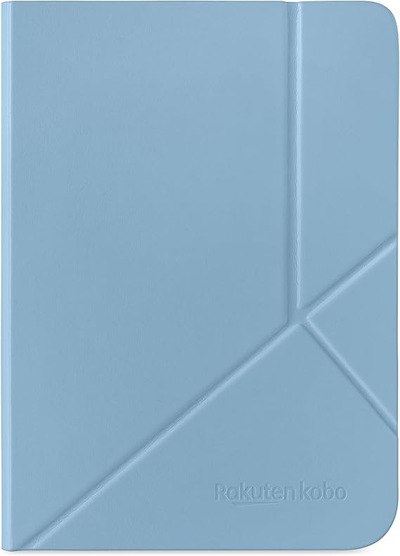 Kobo Clara Colour/BW SleepCover Case, Dusk Blue, Vegan Leather | Sleep/Wake Technology, Built-in 2-Way Stand, Vegan Leather, For 6 Clara Colour/BW