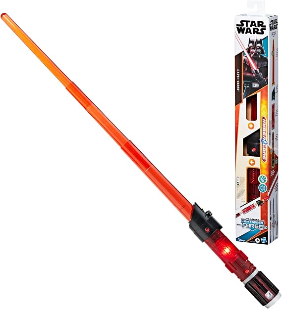 Star Wars Lightsaber Forge Kyber Core Darth Vader, Red Customisable Electronic Lightsaber