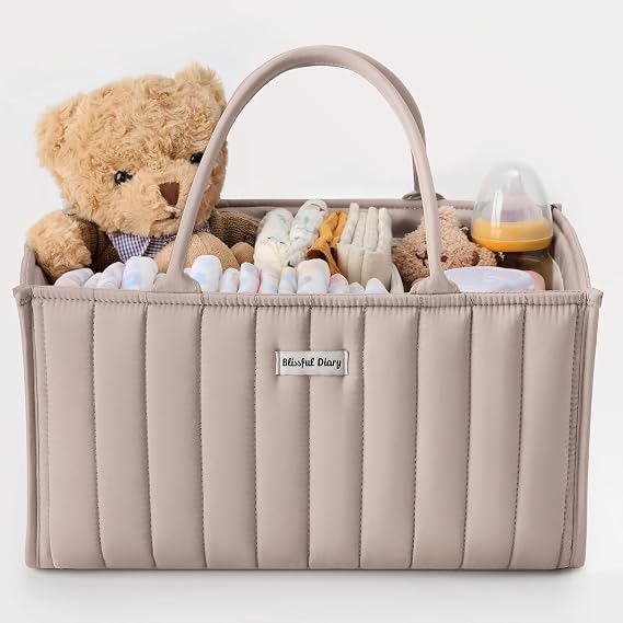 Blissful Diary Diaper Caddy Bundle (Earthy Rainbow & Sand)