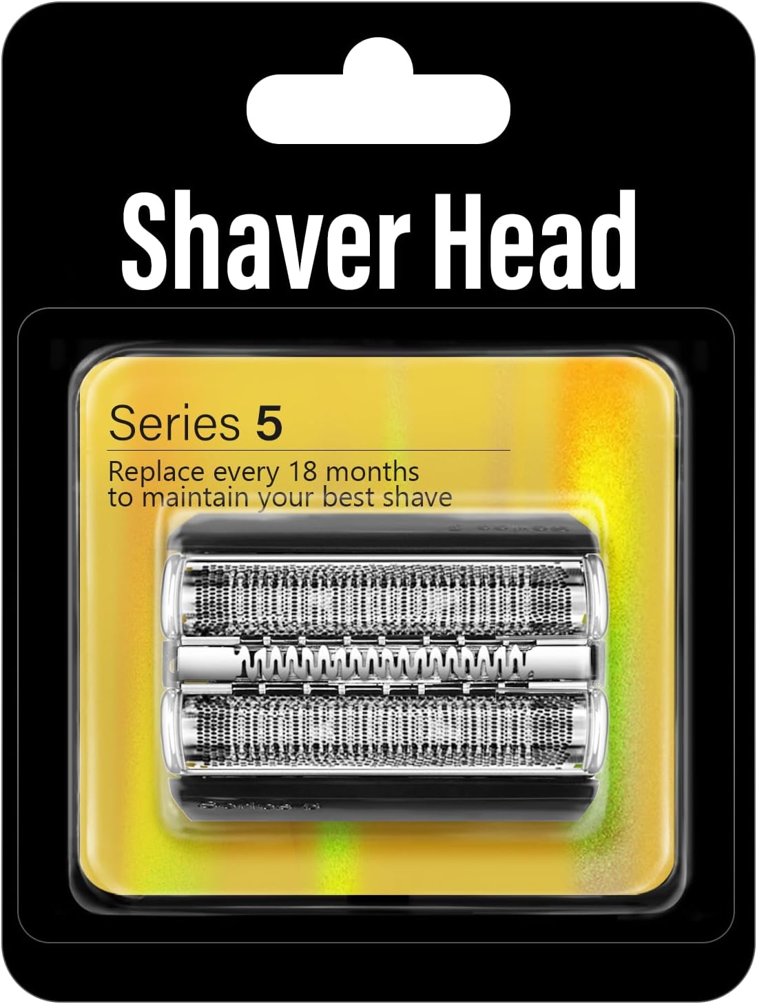 Brown Replacement Blade for Shaver Series 5 52B, Integrated Net Blade and Inner Blade Compatible FC 52B Black 52S Shaver Replacement Part 1 Piece Black