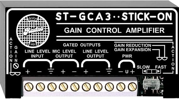 Radio Design Labs RDL Gain Control Amplifier - Line Level (ST-GCA3)