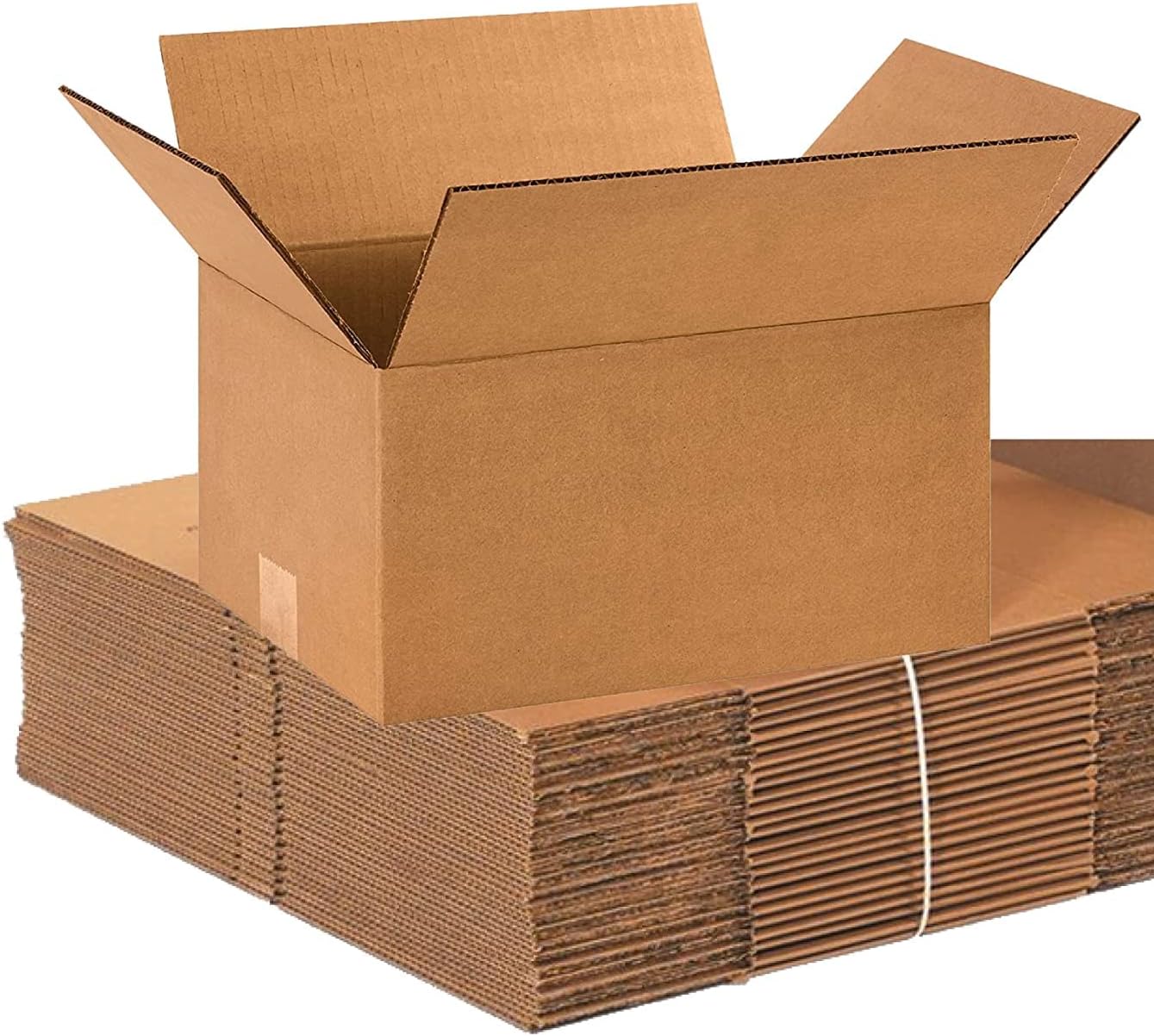 BOX USA Shipping Boxes Small 12L x 9W x 6H, 100-Pack | Corrugated Cardboard Box for Packing, Moving and Storage