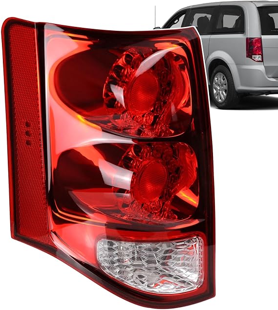 Tail Light Compatible With 2011-2020 Dodge Grand Caravan Driver Side