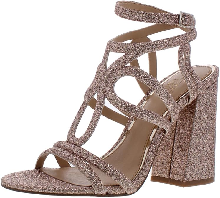 Jewel Badgley Mischka Women's Shari Heeled Sandal