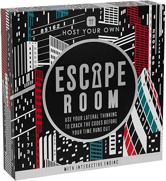 Talking Tables London Themed Escape Room Game at Home | Host Your Own Games Night |Interactive Ending | for Birthday Party, After Dinner Parties, Entertainment, Adults, Teenagers (Host-Escape-LDN)