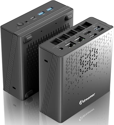 ADREAMER Ariebox10 Mini PC, AMD R7 7840HS 8C16T, 3.8~5.1GHz 16GB DDR5 RAM 1TB PCIe 4.0 SSD Mini Desktop Computer, 4K Dual DisplayUSBWiFiBTRJ45 Ethernet for HomeOffice.