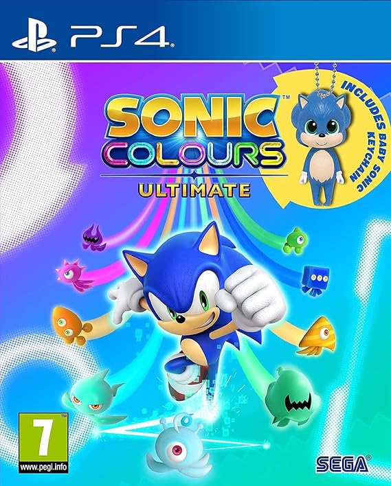 Sonic Colours Ultimate with Baby Sonic Keychain (.co.UK) (PS4)