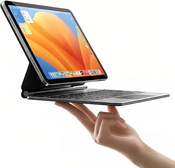 HOU Keyboard Case for iPad Air 11",Air 5/4 gen & iPad Pro 11" 1/2/3/4 gen