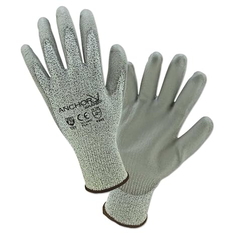 Anchor Blk Microfoam Nitrile 15 Ga Gray Sml