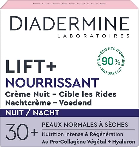Diadermine - Lift+ Nourishing - Anti-Wrinkle Night Cream Ultra Firm 50ml