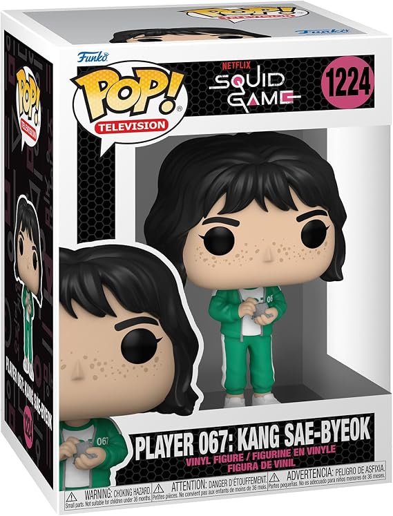 Funko POP! TV: Squid Game - SAE-byeok 067 | Official Merch - Collectable Vinyl Figurine for Shelf Display - Birthday Gift Idea for Fans and Collectors