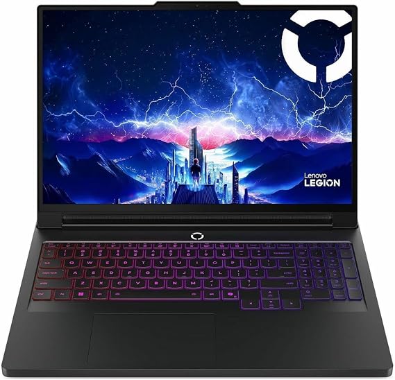 Lenovo Legion Pro 7 16IAX10H 83F5001RUS 16" Gaming Notebook - WQXGA - Intel Core Ultra 9 275HX - 64 GB - 2 TB SSD - English Keyboard - Eclipse Black