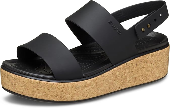 Crocs Women's Brooklyn Cork Low Wedge