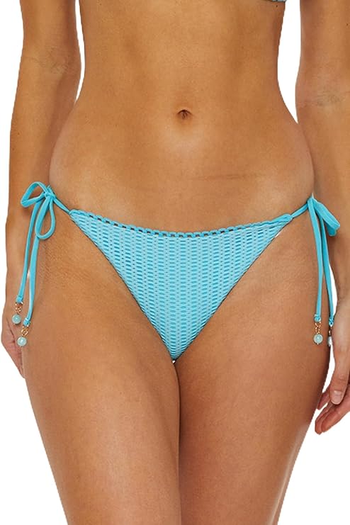 ISABELLA ROSE Women's Catalina Tie Side Bikini Bottom, Cheeky Coverage, Swimwear Separates for Women