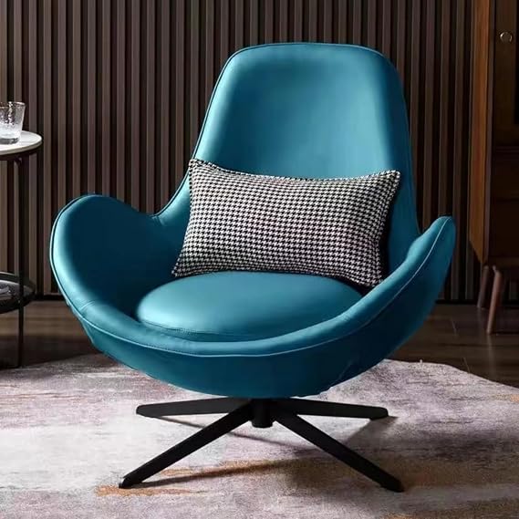 Sofa, Single Seat, Sofa Chair, Swivel Type, Stylish, Living Sofa, Microfiber Leather, Living Room, Leisure Chair, Compact, Space Saving, Nordic Style, Modern Sofa, Sitting for Long Hours