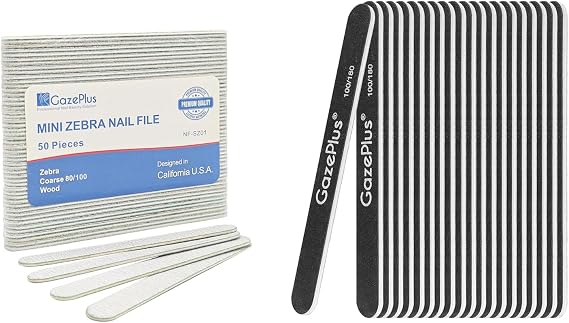 50PCS Mini Nail File & 24PCS Nail File