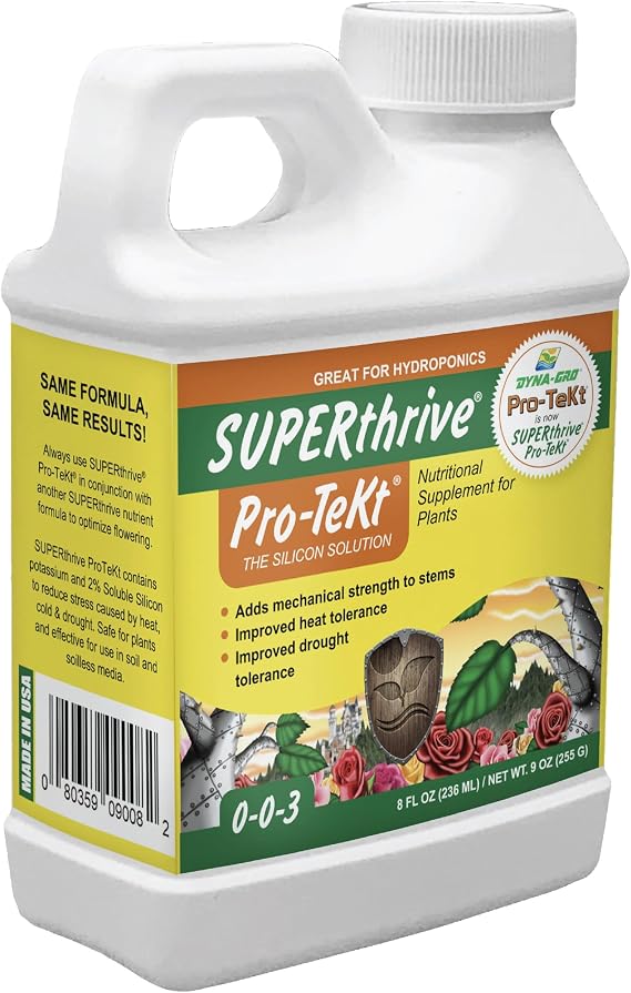 Dyna-Gro Pro-Tekt 0-0-3 Silicon Supplement for Plants, 8 oz.