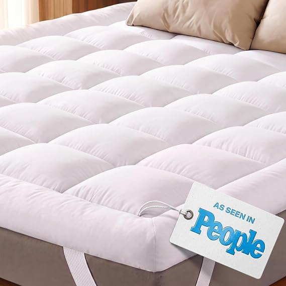 Ultra Soft & Cooling Mattress Topper - Twin Size