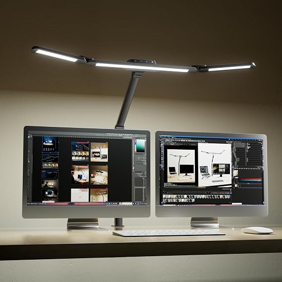 Honeywell HJ3 Clamp Desk Lamp 22 W Full Spectrum 3000-5700 K [Energy Class F]