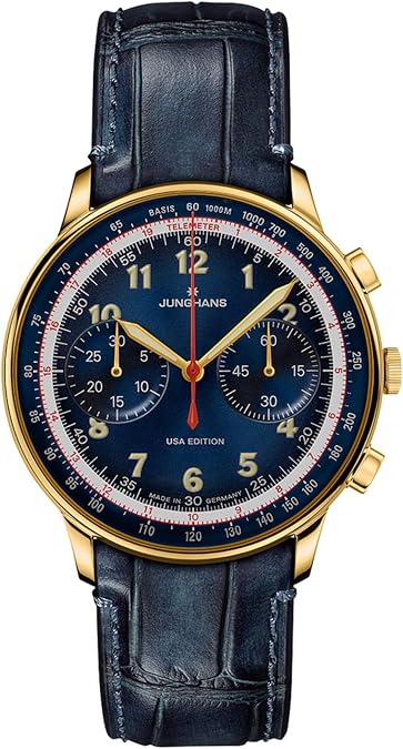 Junghans Telemeter Edition USA 40.8mm Dark Blue Dial Men's Watch 27/5580.02