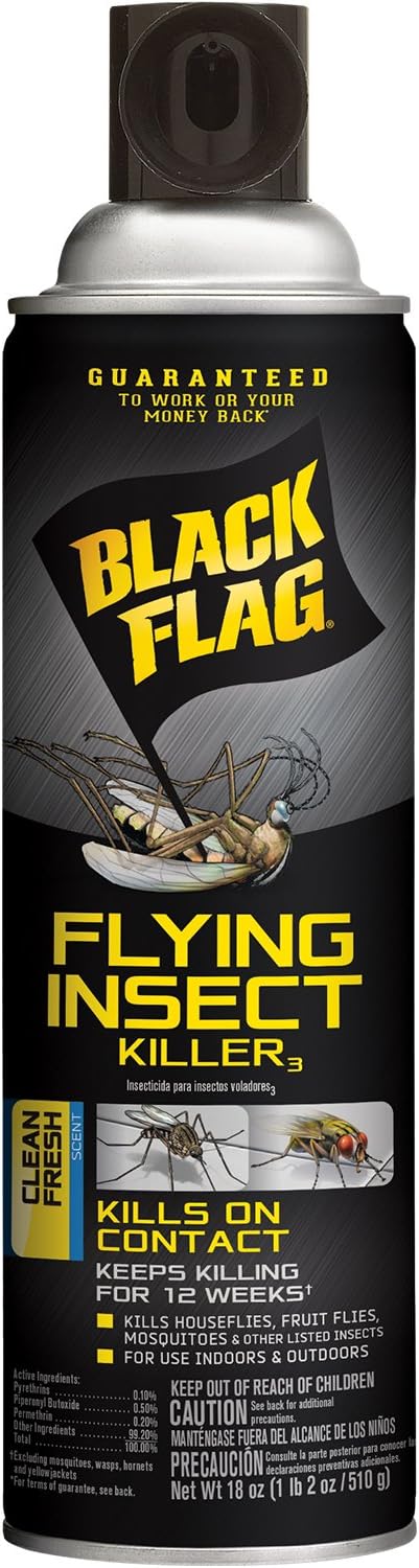 Black Flag Home-pest-repellents, 18 oz, Clear