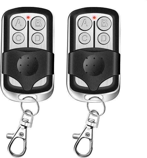 for Genie G3T-R G1T-BX GITR-3 GIT-1 GIT-2 GIT-3 Overhead Door Intellicode O1T-BX O3T-BX OCDTR-3 2 Pack Remotes
