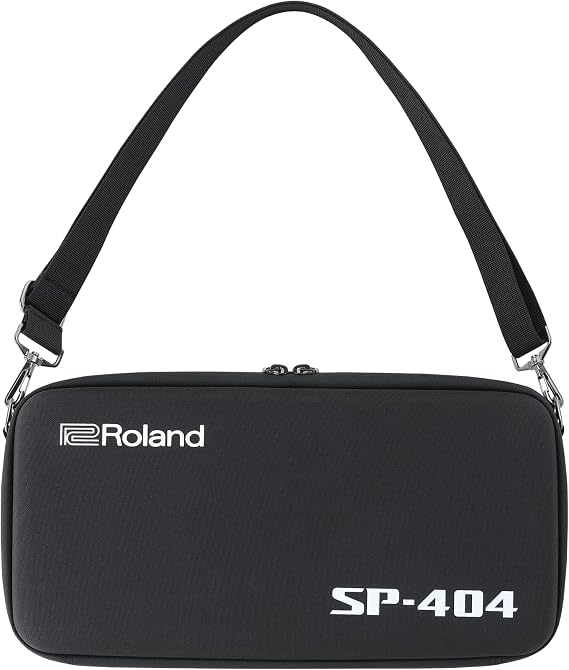 BOSS Roland CB-404 Case | For SP-404MKII, SP-404A, SP-404SX & SP-404 Units | Orange Knobs for Customization | Light & Rugged | Detachable Shoulder Strap