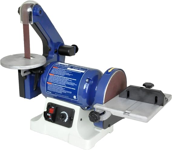 Rikon 1x30 Belt & 6" Disc Sander 240v - 50-161VS, Variable Speed, Includes PSA Discs, Dust Hood and Port