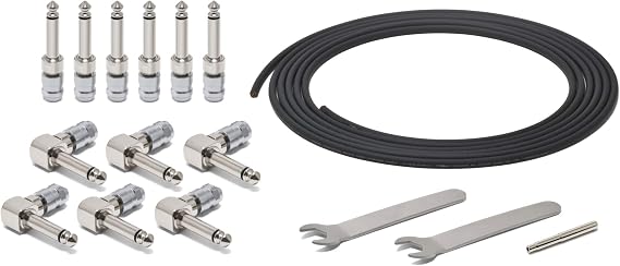 OYAIDE NEO Solderless Cable Kit L6S6+ 3.0m Cable, 6 L Plugs, 6 S Plugs, 2 Spanners, 1 Recycled Stick