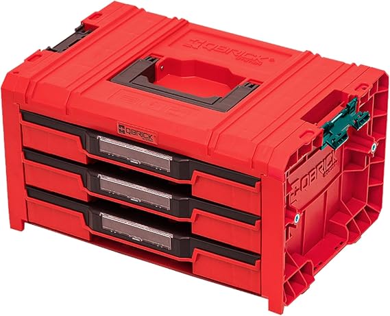 Qbrick System Pro Drawer 3 Toolbox 2.0 Expert RED Takım Çantası
