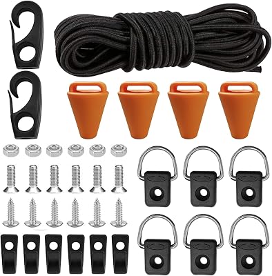 ISURE MARINE Kayak Deck Rigging Kit Accessory for Boat Kayak Canoe