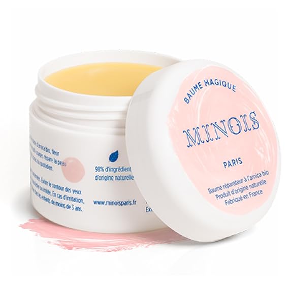 MINOIS Magic Balm for Kids with Arnica, Calendula & Botanical Actives - Soothes Bumps, Bruises & Dry Skin - 98% Natural Ingredients - Safe for Ages 3+ Made in France 1.69 fl oz