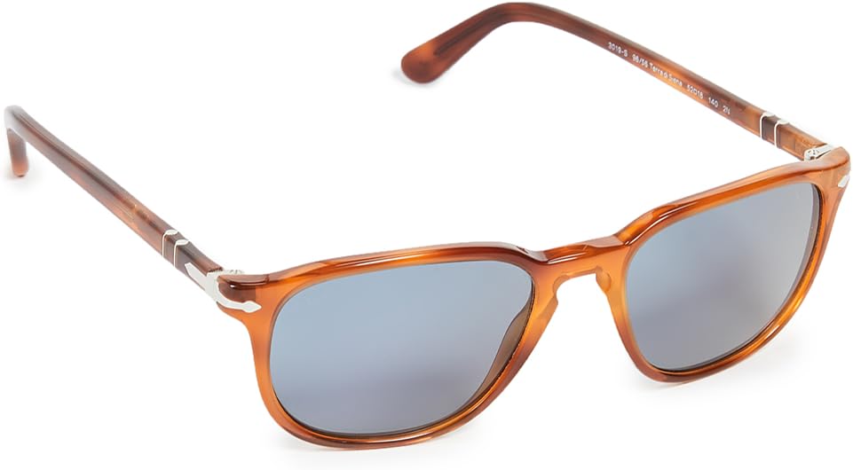 Persol Sunglasses PO3019S 96/56 Light Havana 52MM NEW