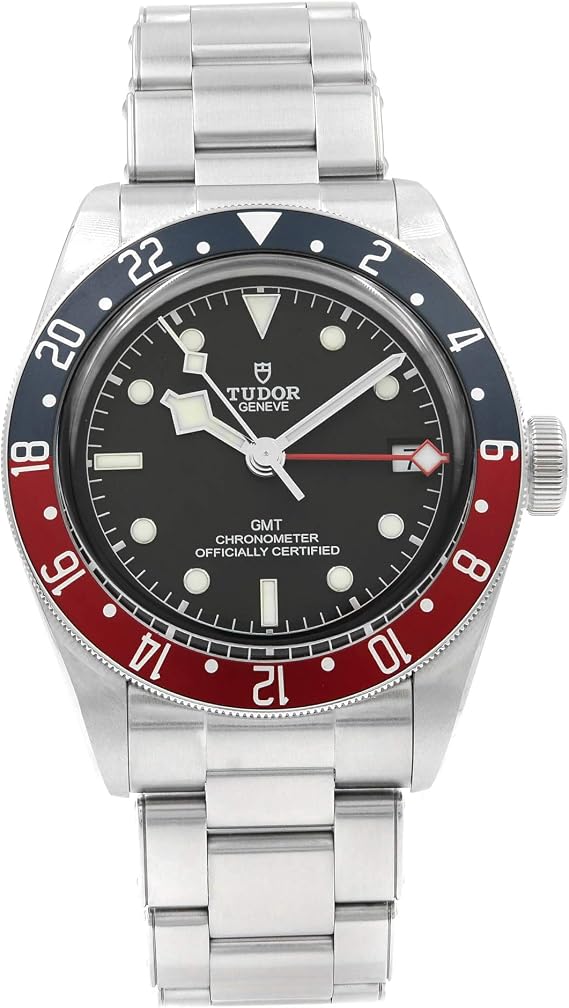 Men's Tudor Black Bay GMT Red Blue Pepsi M79830RB-0001 Watch