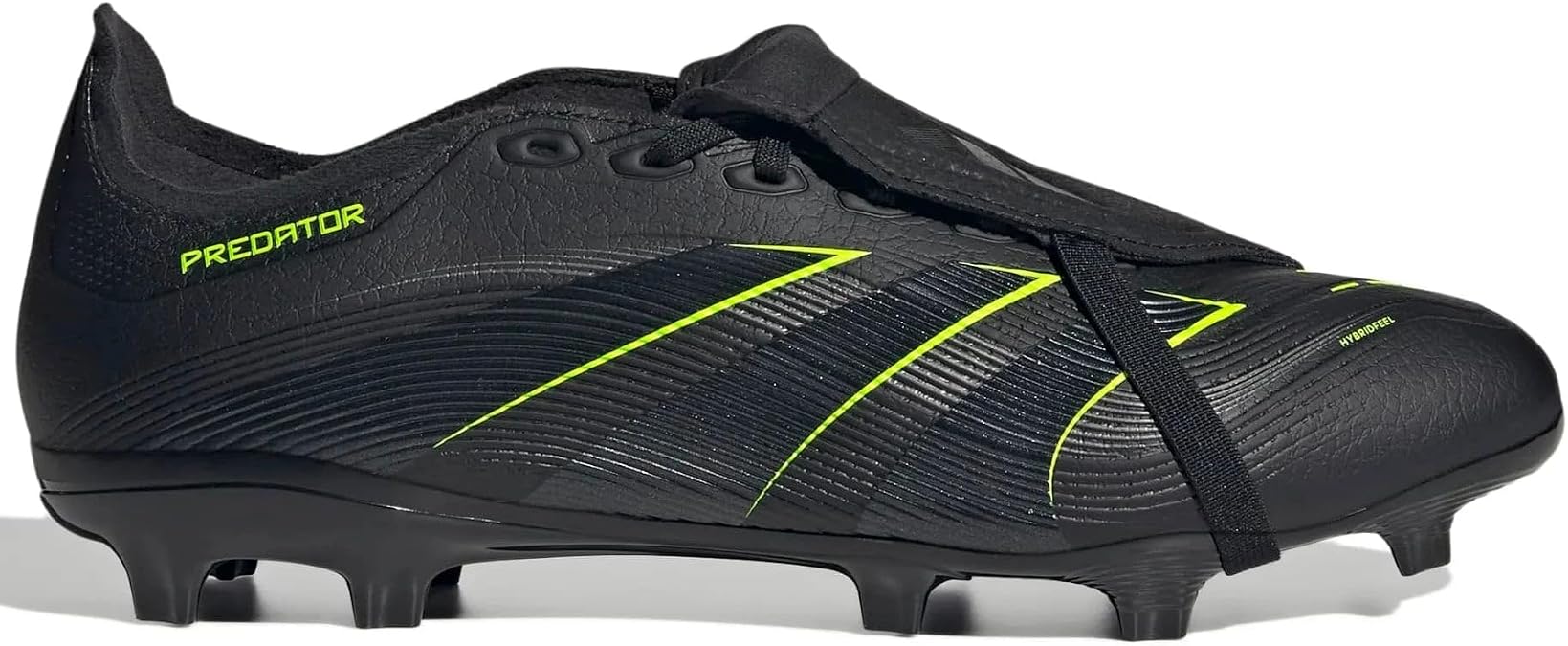 adidas Predator League Fold-Over Tongue Firm/Multi Ground Soccer Cleats - Electric Stealth Pack (FA25)
