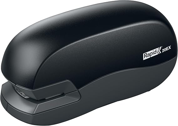 Leitz 5000297F Series 20EX EU Desktop R Electric Stapler - Black