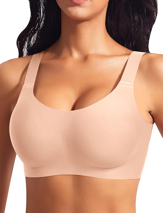 Werena Jelly Bra No Underwire Wireless Seamless Full Coverage