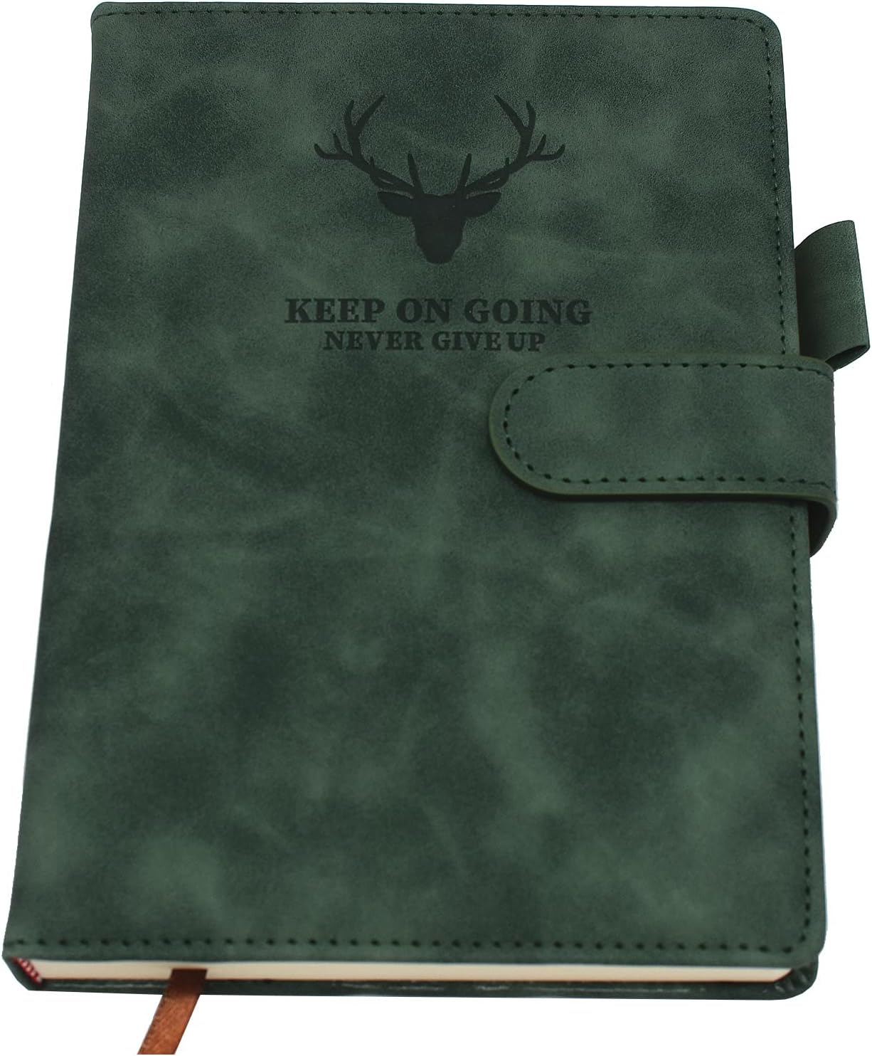 A5 Notebook Journal - Hardcover Executive Notebooks with Premium Thick Paper, College Lined Journal, 8.3"×5.8",360 Page, Perfect for Office Home School Business Writing & Note Taking Green