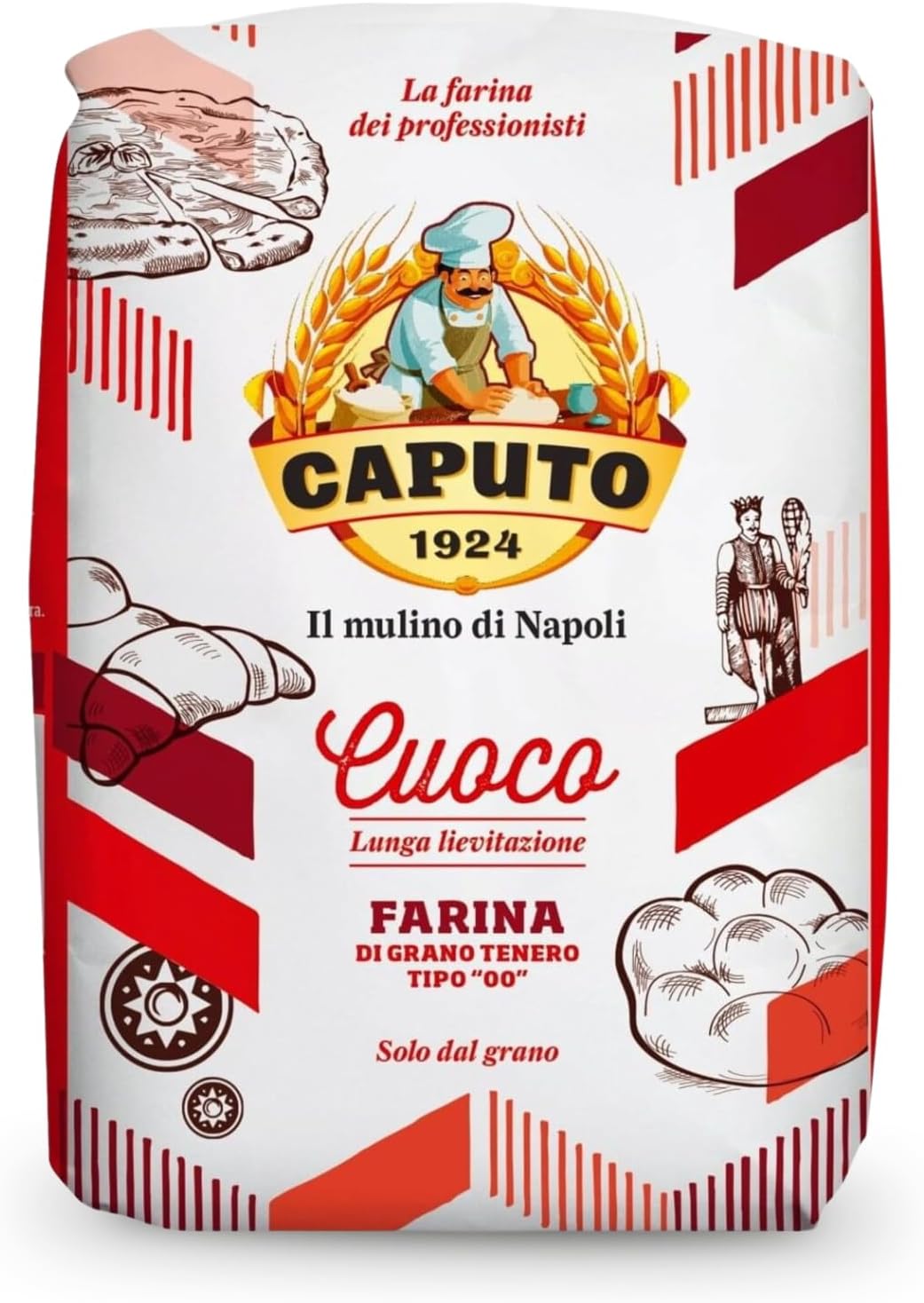 Molino Caputo Red Cuoco Chef flour, 1000 gram