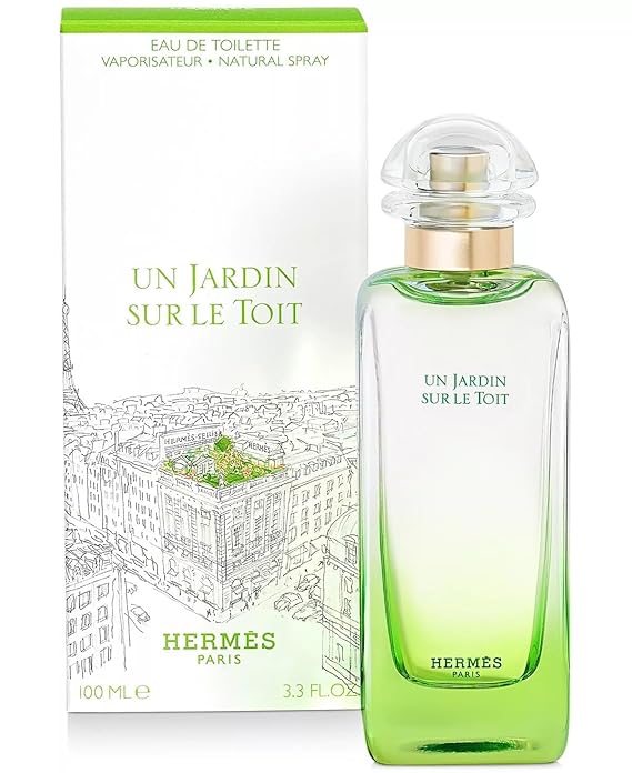Hermes Hermes Un Jardin Sur Le Toit for Unisex Eau de Toilette Spray, 3.3 Ounce