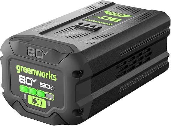 GreenWorks 80V 5.0Ah Lithium-Ion Battery (Genuine Battery / 75+ Compatible Tools)